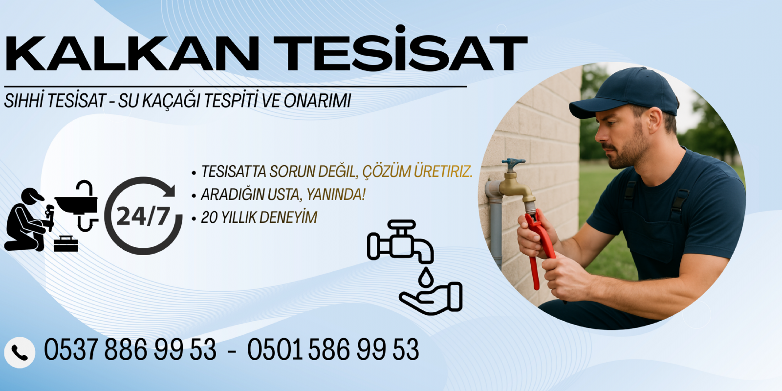 Tepebaşı su tesisatçısı