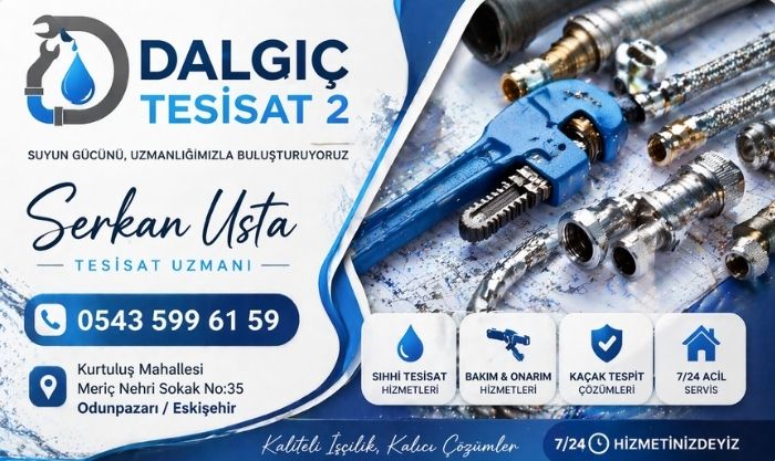 Tepebaşı su tesisatçısı